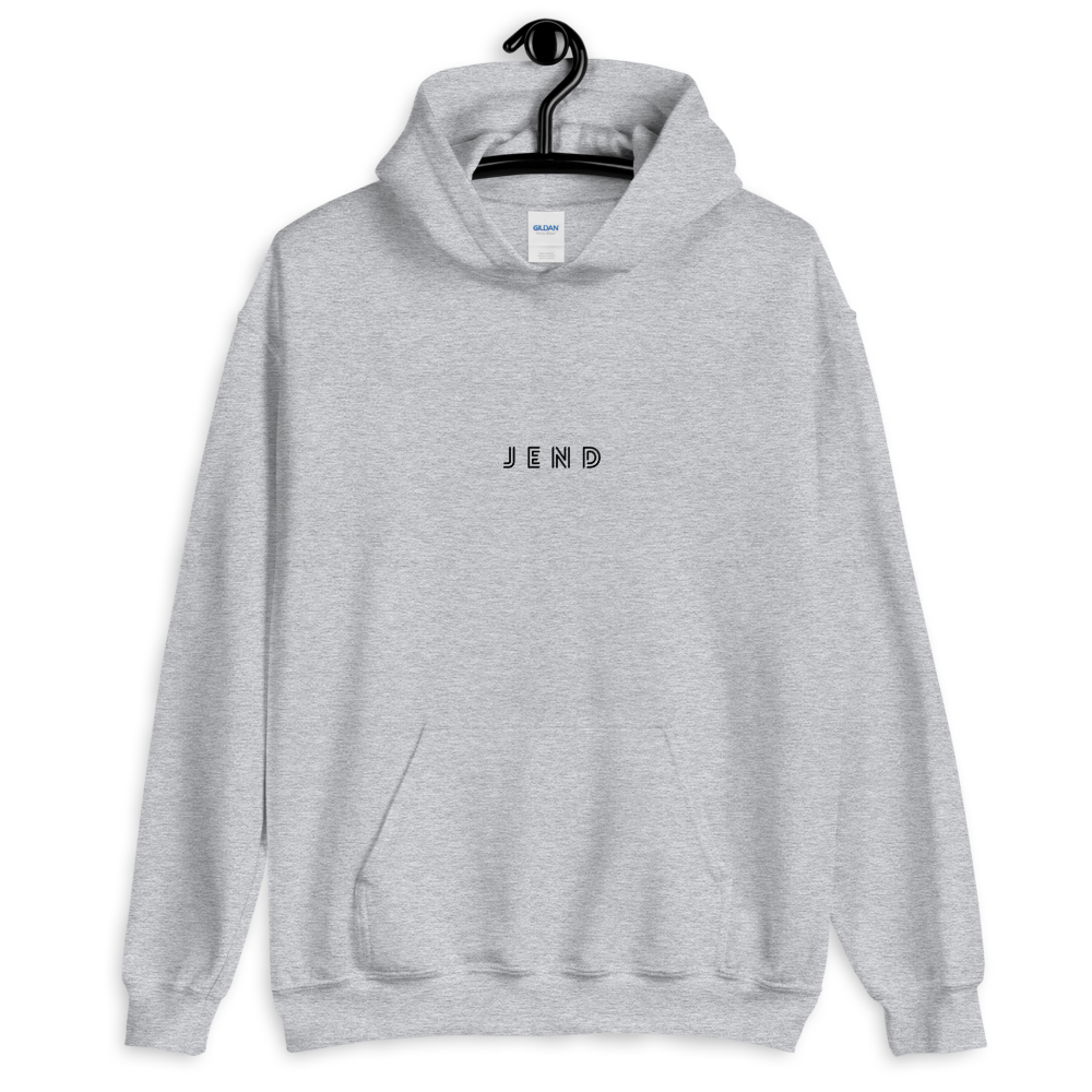 jend - hoodie - grey