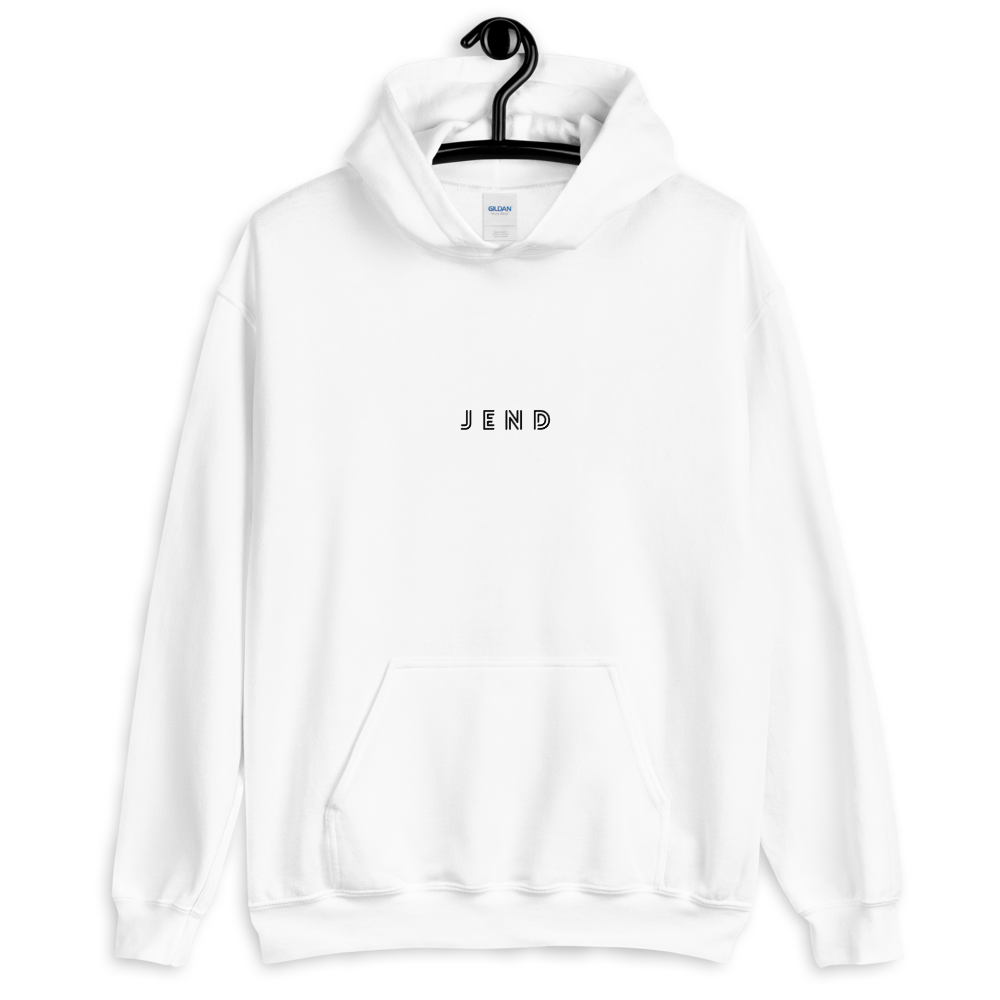 jend - hoodie - white